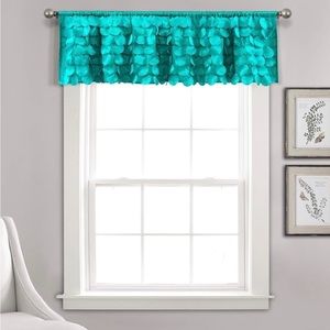 Turquoise valance - 70 inches x 14 inches NIB